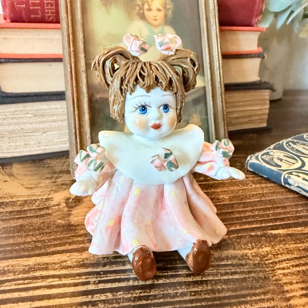 Italian Lino Zampiva Spaghetti Hair Doll Figurine - Picture 10 of 15